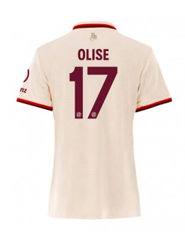 Bayern Munich Michael Olise #17 Zenski Rezervni Dres 2024-25 Kratak Rukavima